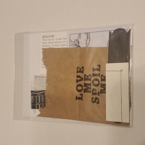 Bulldog bullet journal scrapbook paper pack with watercolour - Picture 3 of 4